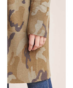 Lenox Cardi Camo - PINK ARROWS