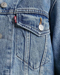 Levi's 90's Trucker Jacket Soft As Butter - PINK ARROWS