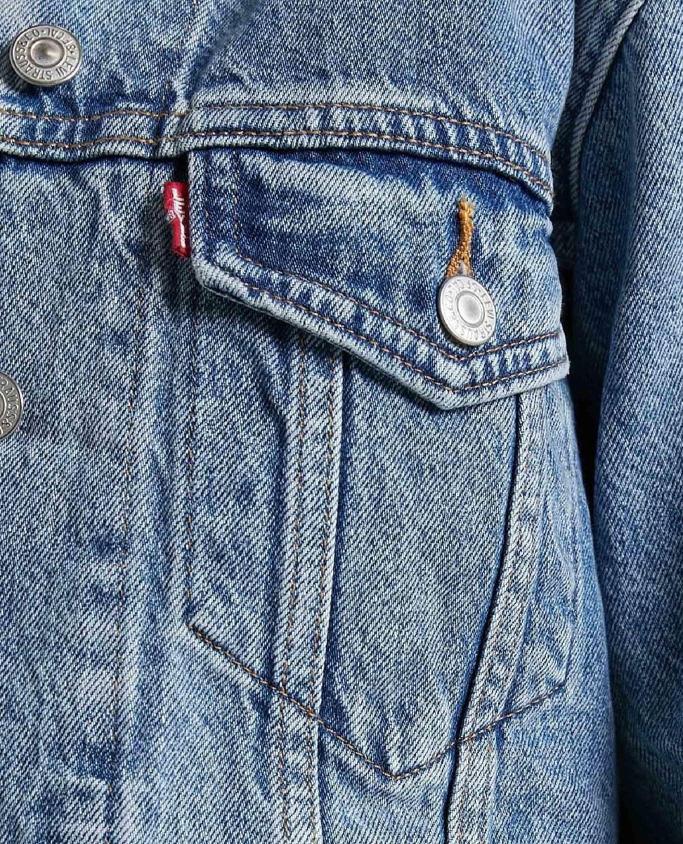 Levi's 90's Trucker Jacket Soft As Butter - PINK ARROWS