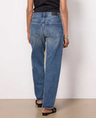 Lexi Mid Rise Bowed Straight Artisan - PINK ARROWS