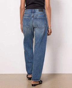 Lexi Mid Rise Bowed Straight Artisan - PINK ARROWS
