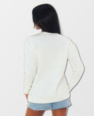 Lost At Sea Sweater Seashell Knit - PINK ARROWS