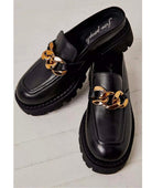 Lyra Link Loafer Black - PINK ARROWS