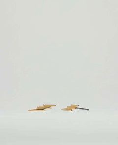 Made of Lightning Earrings 14k Gold - PINK ARROWS
