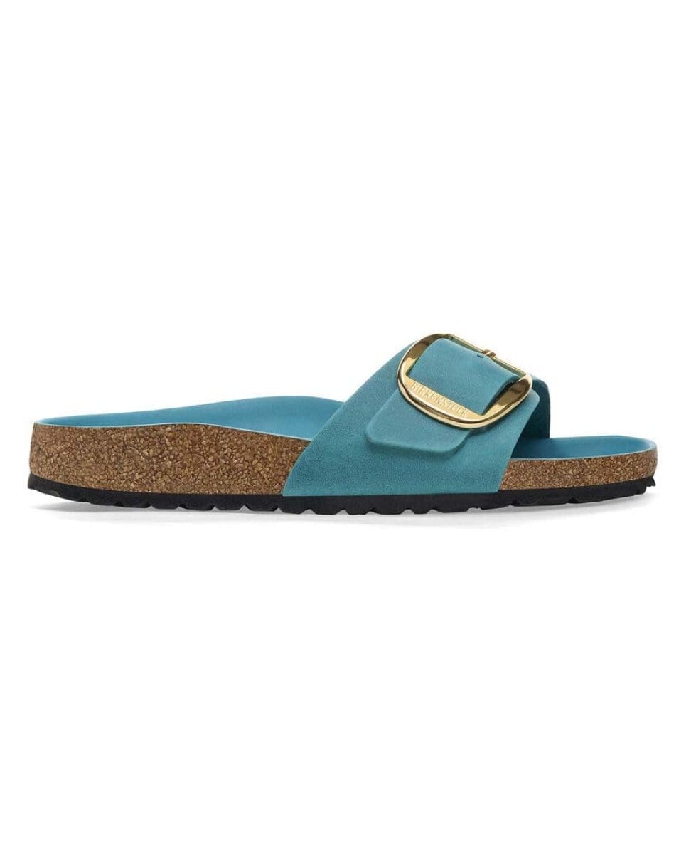 Madrid Big Buckle Oiled Leather Biscay Bay - PINK ARROWS