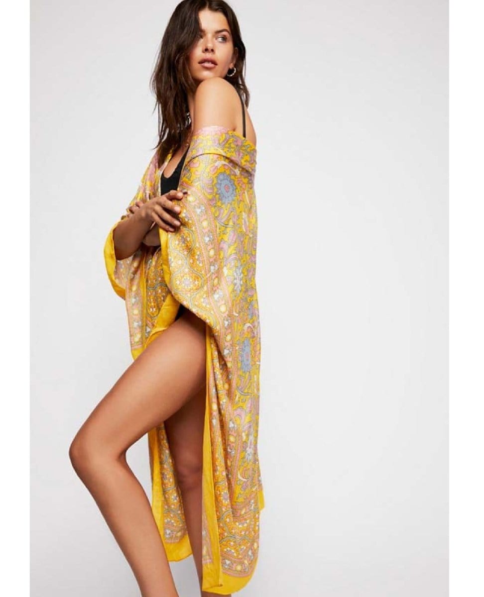 Magic Dance Kimono Mellow Yellow - PINK ARROWS