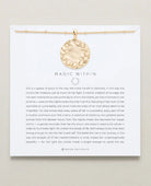 Magic Within Necklace 14k Gold - PINK ARROWS