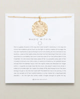 Magic Within Necklace 14k Gold - PINK ARROWS