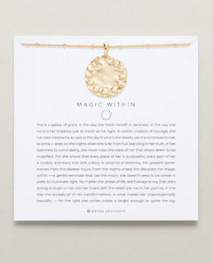 Magic Within Necklace 14k Gold - PINK ARROWS