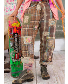 Magnolia Pearl Miner Pant Madras Espresso - PINK ARROWS