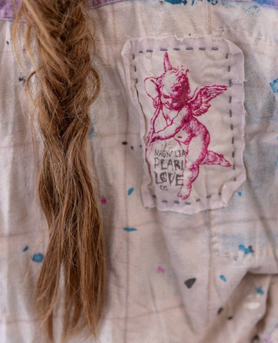 Magnolia Pearl Surfside Shirt - PINK ARROWS