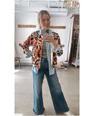 Maison Hotel Carnival Kalpana Jacket Tutti Frutti - PINK ARROWS