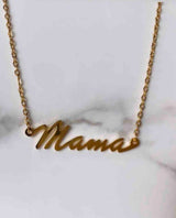 Mama Medallion Necklace - PINK ARROWS