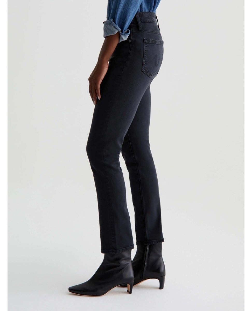 Mari Crop Cloud Soft Denim Black - PINK ARROWS