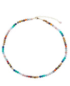 Master Healer Healing 4mm Necklace - PINK ARROWS