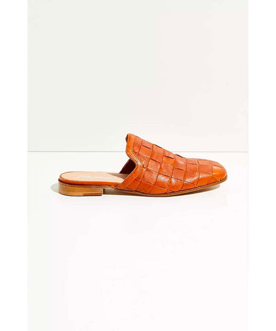 Maya Woven Slide Parker - PINK ARROWS