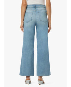 Mia Wide Leg Jean Heat - PINK ARROWS