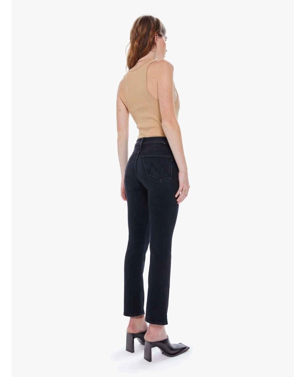 Mid Rise Dazzler Straight Deep End - PINK ARROWS