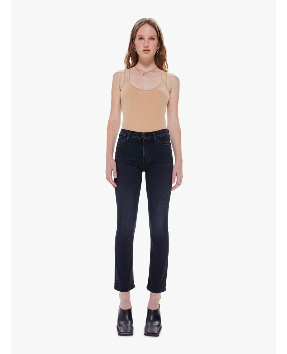 Mid Rise Dazzler Straight Deep End - PINK ARROWS