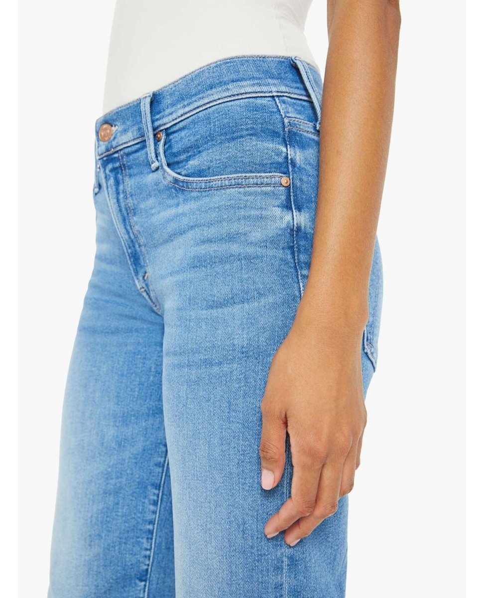 Mid Rise Rambler Zip Ankle Out Of The Blue Out - PINK ARROWS