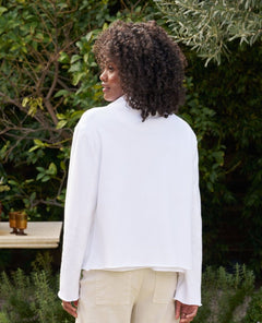 Mini Belfast Peacoat White - PINK ARROWS