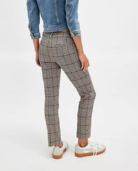 Molly Slim Plaid Pants Windsor Combo - PINK ARROWS