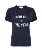 Mom Of The Year Tee Navy - PINK ARROWS