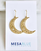 Moon Crescent Earring - PINK ARROWS