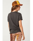 Moonlight Melodies Sun Biker Tee - PINK ARROWS
