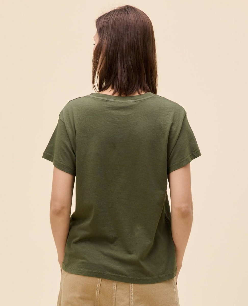 Morgan Wallen Graphic Military Green - PINK ARROWS