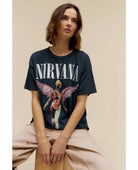 Nirvana In Utero Tee Vintage Black - PINK ARROWS