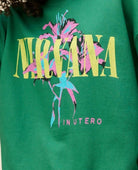 Nirvana Lilies Jade Sweatshirt - PINK ARROWS