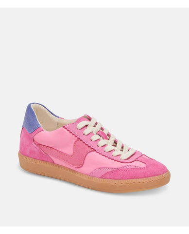 Notice Pink Suede Sneakers - PINK ARROWS