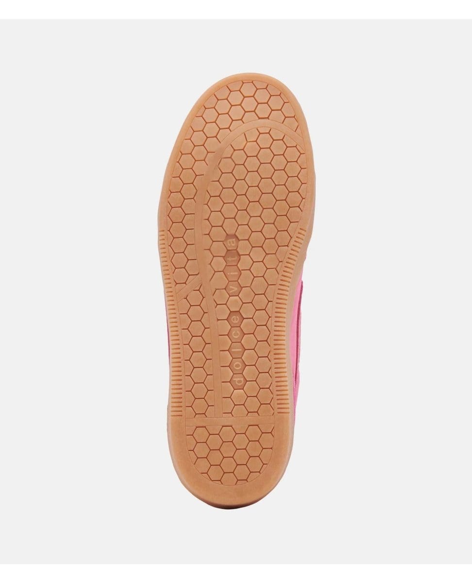 Notice Pink Suede Sneakers - PINK ARROWS