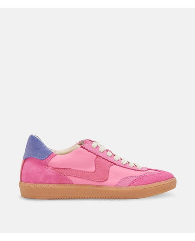 Notice Pink Suede Sneakers - PINK ARROWS