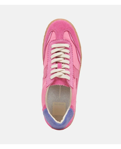 Notice Pink Suede Sneakers - PINK ARROWS