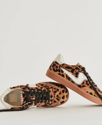 Notice Stitch Dark Calf Leopard - PINK ARROWS