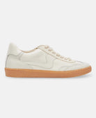 Notice White Leather Sneakers - PINK ARROWS