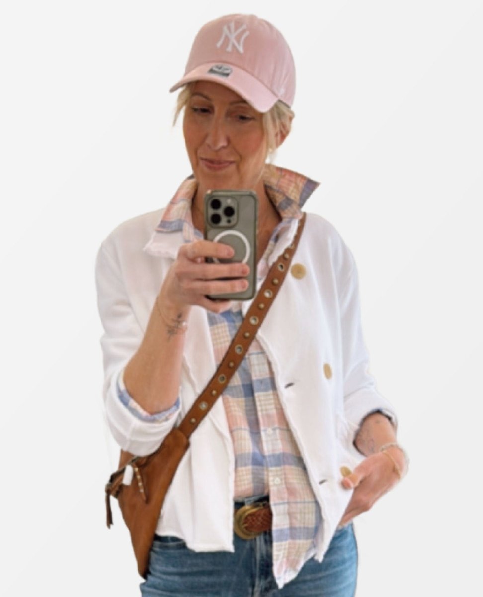 NY Baseball Hat Pink - PINK ARROWS