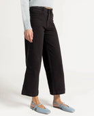 Oat NY Crop Pant Black - PINK ARROWS