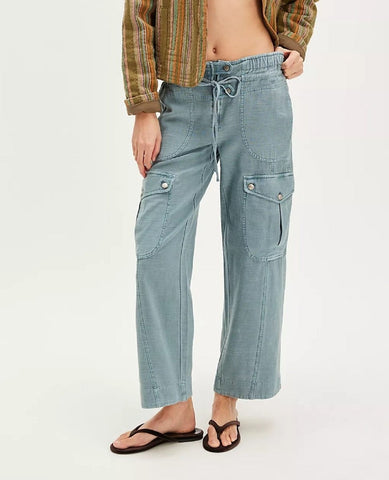 Park Ave Pant Autumn Sky - PINK ARROWS