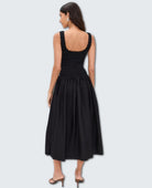 Pistola Alessia Dress – Black - PINK ARROWS