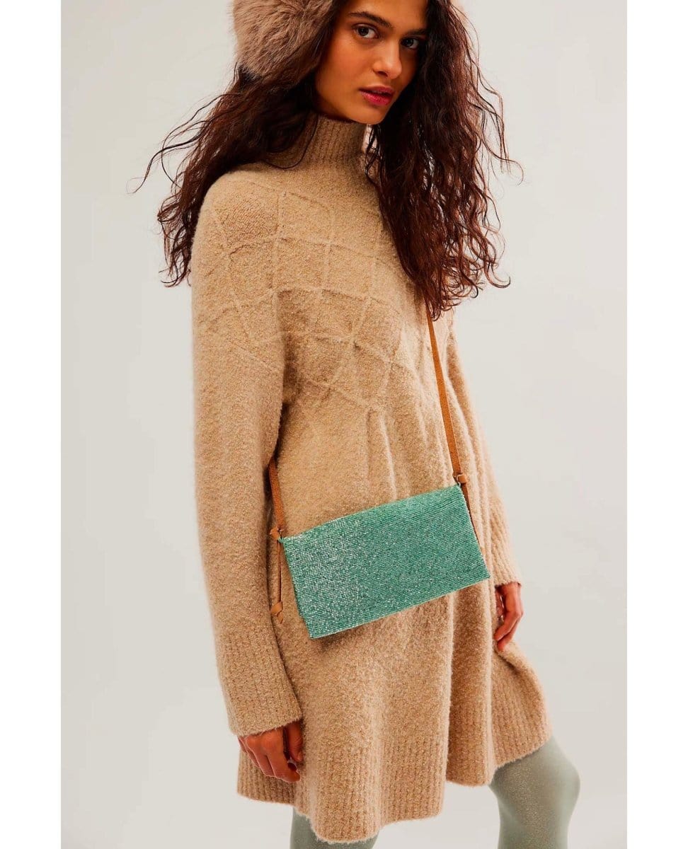 Plus One Embellished Cros Bag Spellbound Spearmint - PINK ARROWS