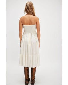 Prairie Convertible Skirt Whisper White - PINK ARROWS