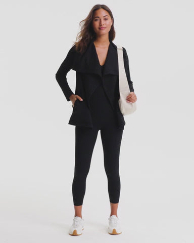 Spanx® Airessentials Open Wrap Cardigan Very Black