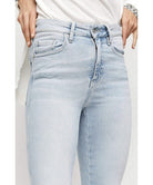 Raw Edge High Rise Skinny Havanna Blue - PINK ARROWS