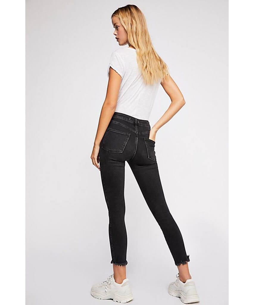 Raw High - Rise Jegging Vintage Black - PINK ARROWS