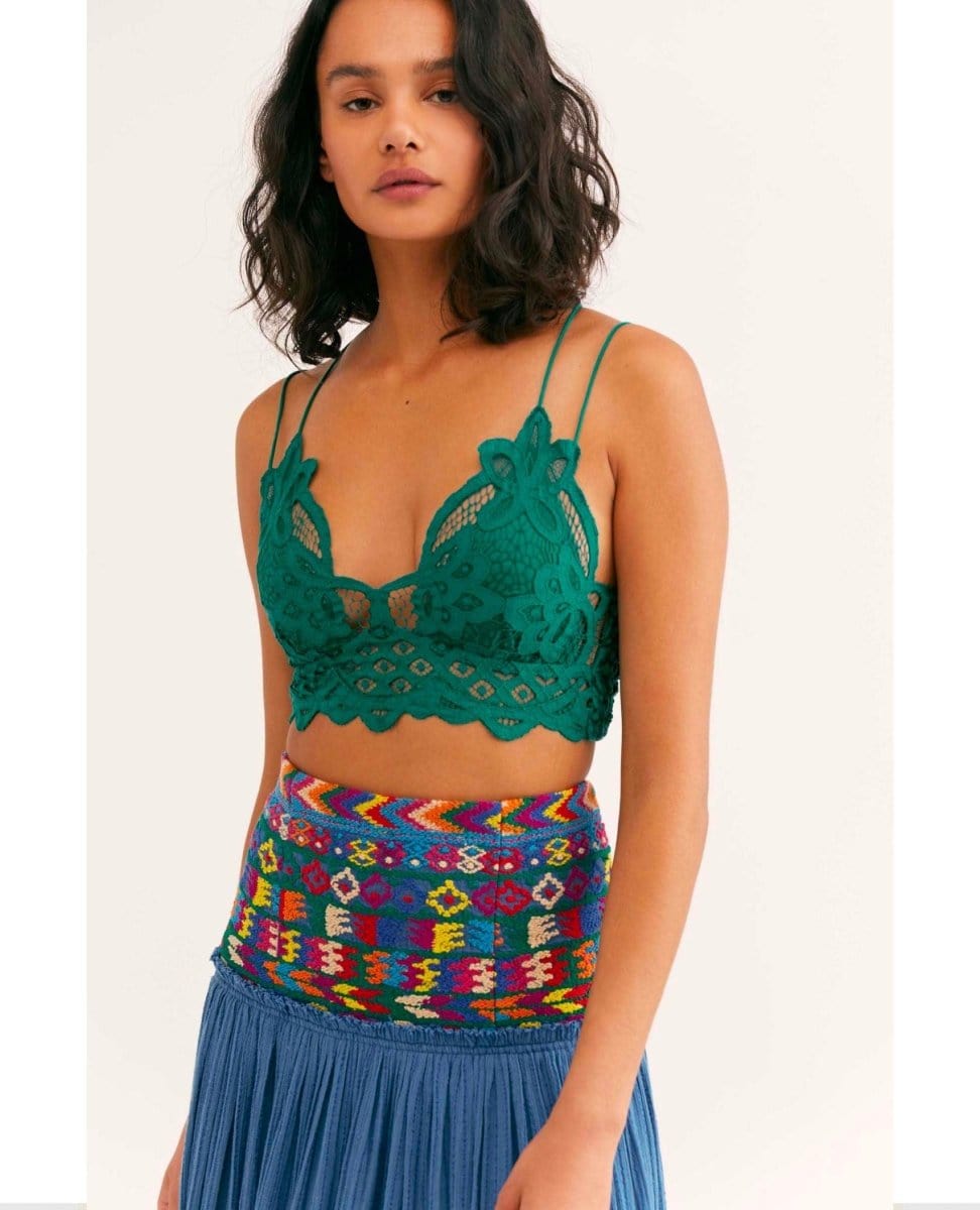 Restocked Adella Bralette Everglade - PINK ARROWS