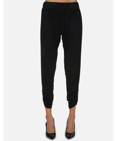 Restocked Perfect Pablo Shirring Pant Black - PINK ARROWS