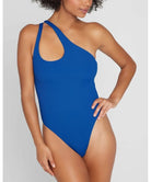 Ribbed Phoebe One Piece Classic Indigo - PINK ARROWS